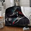 1pc Football Player Blanket, Lightweight Flannel Throw Blanket for Sofa, Bed, Travel, Camping, Living Room, Office, Couch, Chair, and Bed011