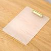 The Thickened Acrylic Transparent Board Clamp Writing Pad Is Convenient for File Storage and Organization