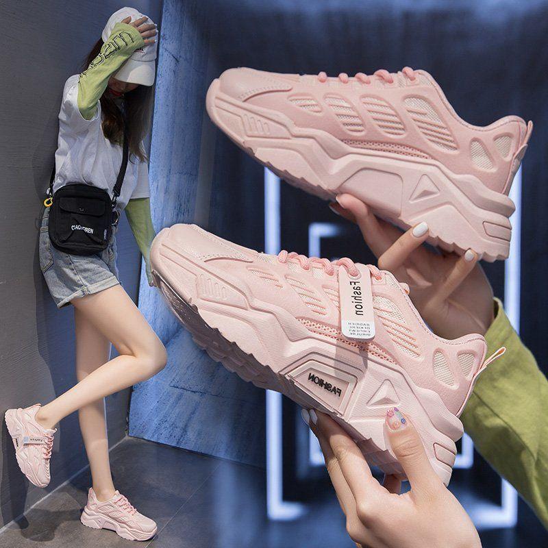 

Women s trendy women s shoes new spring versatile student sports shoes Harajuku casual women s shoes 35 сірий колір