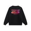 Li-Ning Wade Series Alphabet Pullover Sweatshirt Unisex Oberteile Schwarz AWDT143-7