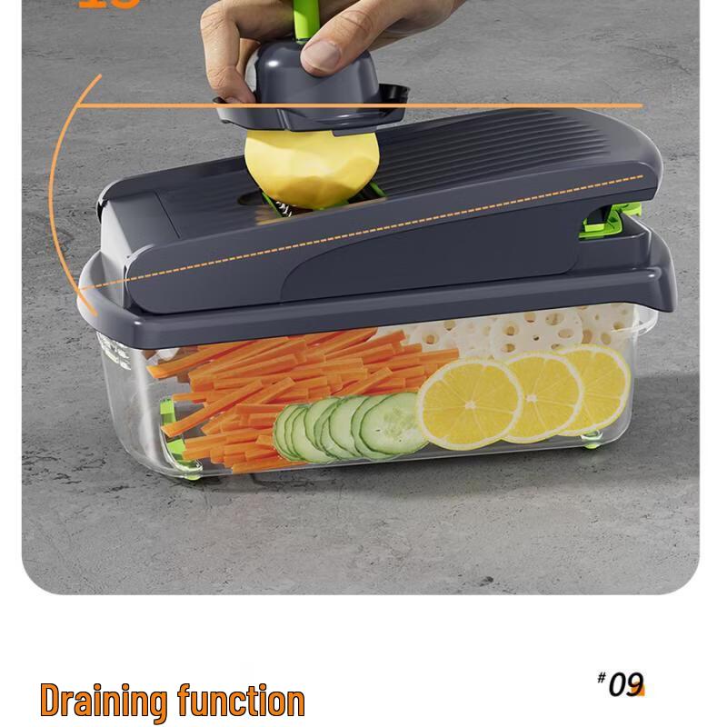 LISM 15-in-1 Multi-functional Vegetable Slicer & Shredder