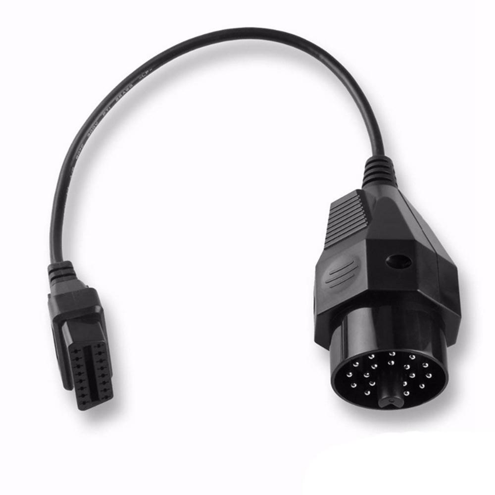 1pc OBD2 Diagnostic Cable For BMW 20Pin OBD2 Connector to OBD1 For BMW Connector 20PIN to 16PIN Pin OBD OBD2 Connector Adapter