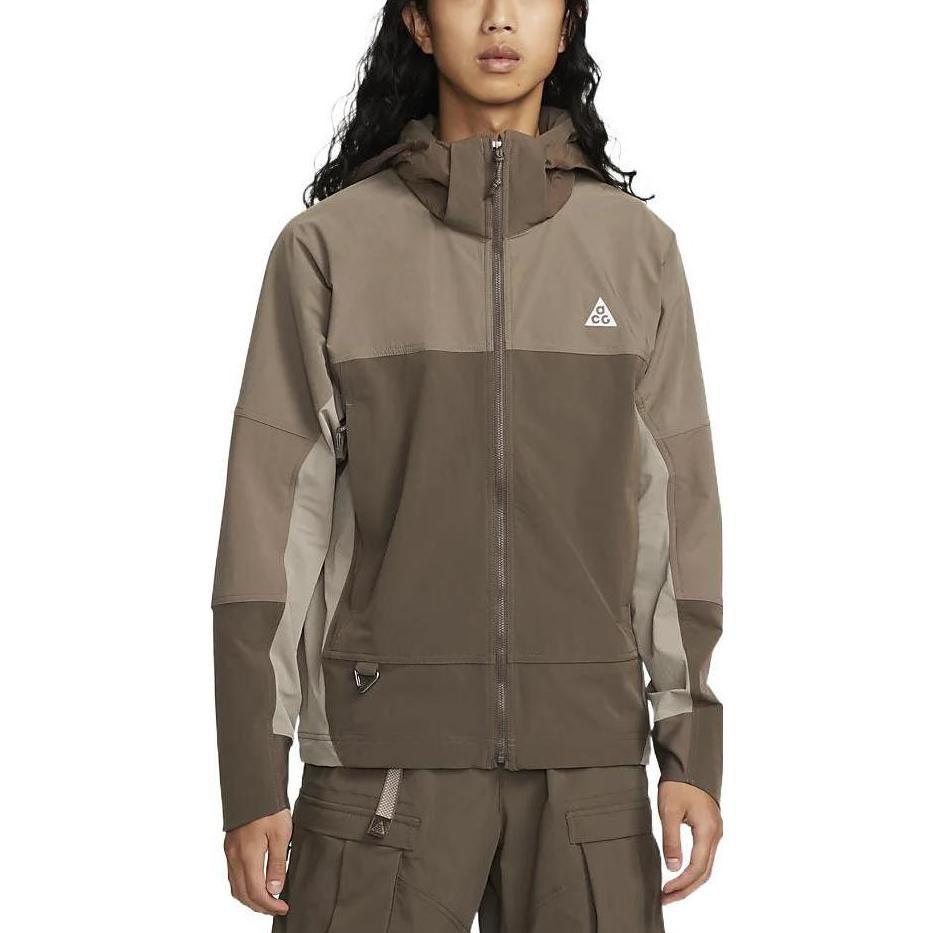 Nike Jaquetas ACG Masculinas Marrom Com Capuz Moderado Outros DH3104-004