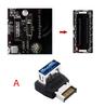 10Gbps USB Header Adapter Computer Motherboard USB3.1 To TYPE E Adapter Panel TYPE E 90 Degree Steering Connector