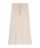 Pojitibeubaibeu Camel Hair Wool Knit Skirt (Oatmeal)