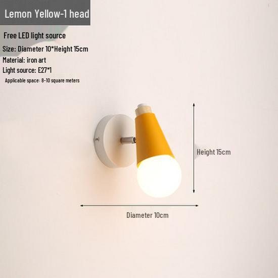 Modern Nordic Wall Lamp: Stylish Lighting for Bedroom, Living Room, Bar, or Staircase