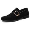 Fashion Mens Dress Shoes Designer Formal Loafers Men's Leather Driving Shoes Suede Man Wedding Designer Work Business Party Shoes