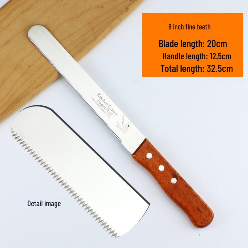 Stainless Steel Crumb-Free Serrated Bread & Cake Knife