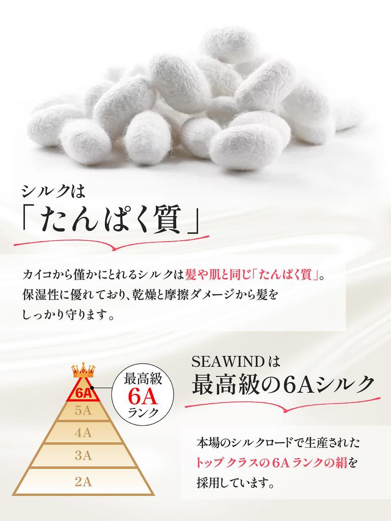 SEAWIND Silk Pillow 19 Shiny Beautiful Skin 43 x 63 Cover, Washable, Double-Sided Silk, Momme, 90% Silk, Hair, (Navy, cm)