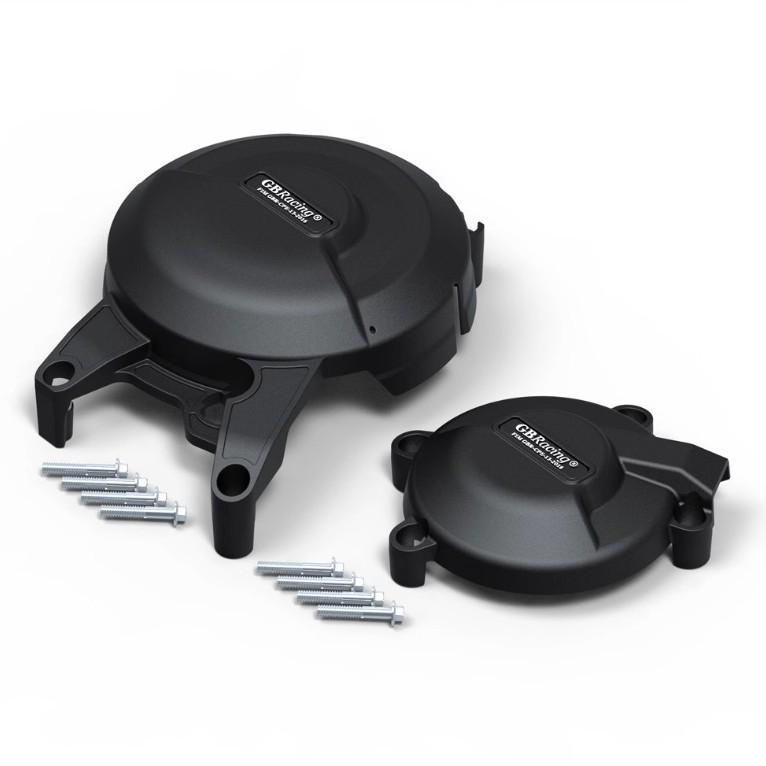 Husqvarna Black/White Arrow 701 Engine Anti-Fall Side Protection Cover (2018-2020 Models)