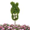 Faux Plants Easter Bunny Greenery Spring Decor Faux Tree Outdoor Decor Garden Stakes for Bedroom Living Room Balcony Office