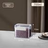 ZISIZ Transparent Sealed Kitchen Storage Jar