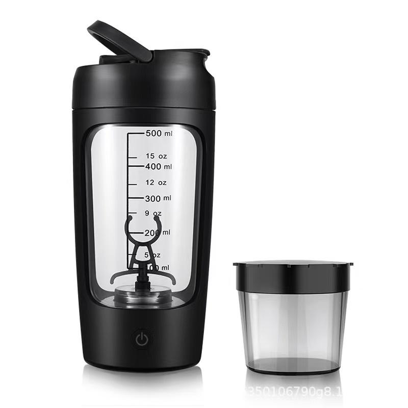 500ML Electric Protein Powder Mixing Cup Automatic Shaker Bottle Mixer Shake Bottle Milk Coffee Blender Kettle fro Gym outdoo