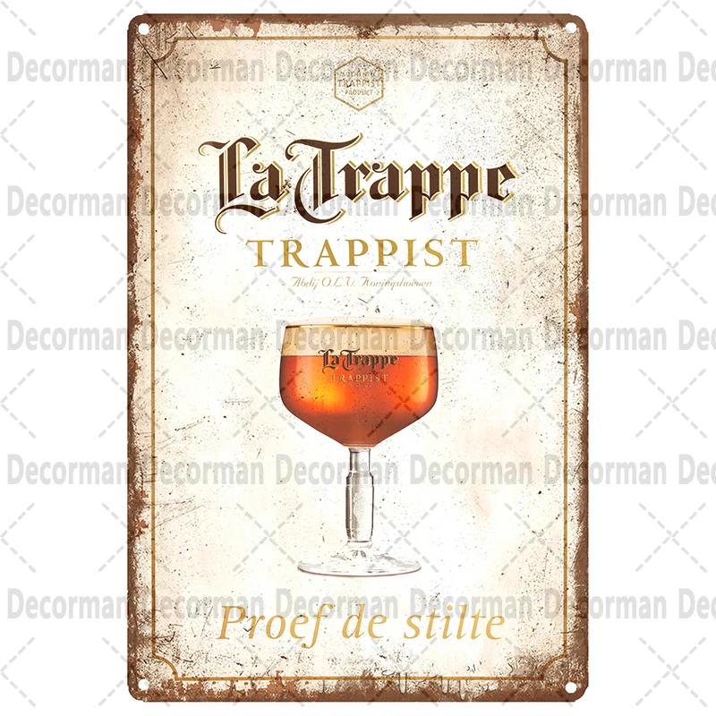[ Mike86 ] Birra Belga PALM FILOU Cartello Metallico Poster Pittura Negozio Pub Decorazione LTA-3187 20*30 CM decoro vintage