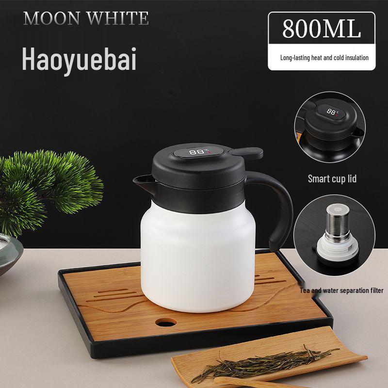 Smart Stainless Steel Insulated Kettle with Digital Display, Large Capacity, for Tea and Stew - Thermos Flask 2025