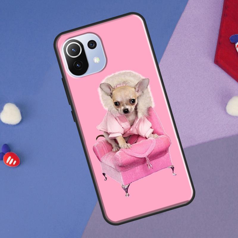 Chihuahua Dog Cover For Xiaomi 14 Ultra 13 11T 12T 13T 14T Pro POCO X6 X7 Pro X3 X5 F3 F5 F6 M6 Pro Case