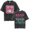 Anime The Disastrous Life of Saiki K Graphic Print Tshirt Men Women  Vintage Washed Cotton Oversized Harajuku Style Summer Tees