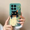 For Xiaomi 15 Pro Case For Xiaomi 14 Pro Phone Cases Various Style Soft Liquid Silicone Mi15 Mi14 Back Cover Anti Drop Bumper