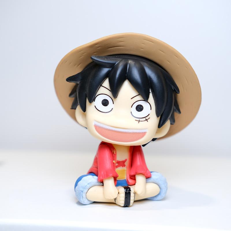 Anime One Piece Luffy Zoro Cartoon Figure Model Kawaii Desktop Decoration Children Toys Gifts PVC s Kid Friendly Entertaining Fun Play Safe