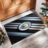 Manchester City Printed Flannel Area Rug Non Slip Soft Polyester Floor Carpet Indoor Decor Mat for Bedroom Living Room Sofa