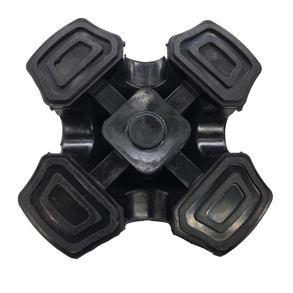 Anti Skid Four Base Support Self Standing Rubber Pad Crutch Pad Walking Stick End Bottom Cane Tip