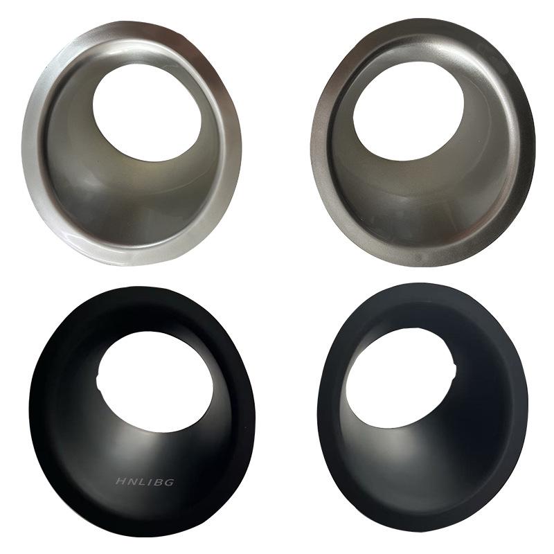 Kompatible Nebelscheinwerfer-Zierleiste für den vorderen Stoßfänger für Land Rover Range Rover Sport 2010, Silber grundiert, LR019637/LR019636.