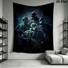 Tom Clancy's Rainbow Six Siege Wall Tapestry Aesthetic Wall Hanging Printed Fabric Blanket Decorative Tapestries for Bedroom Living Room Home Decor