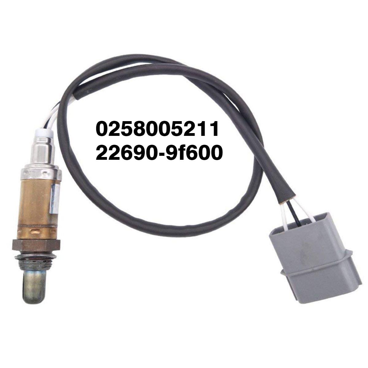 

Подходит для кислородного датчика Nissan 0258005211, 22690-9f600