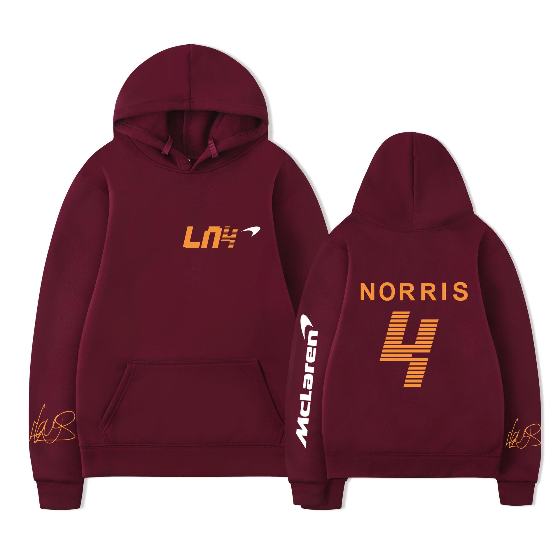 2025 hooded sweater men s autumn new retro street ins trendy brand large size personalized letter printing 3XL