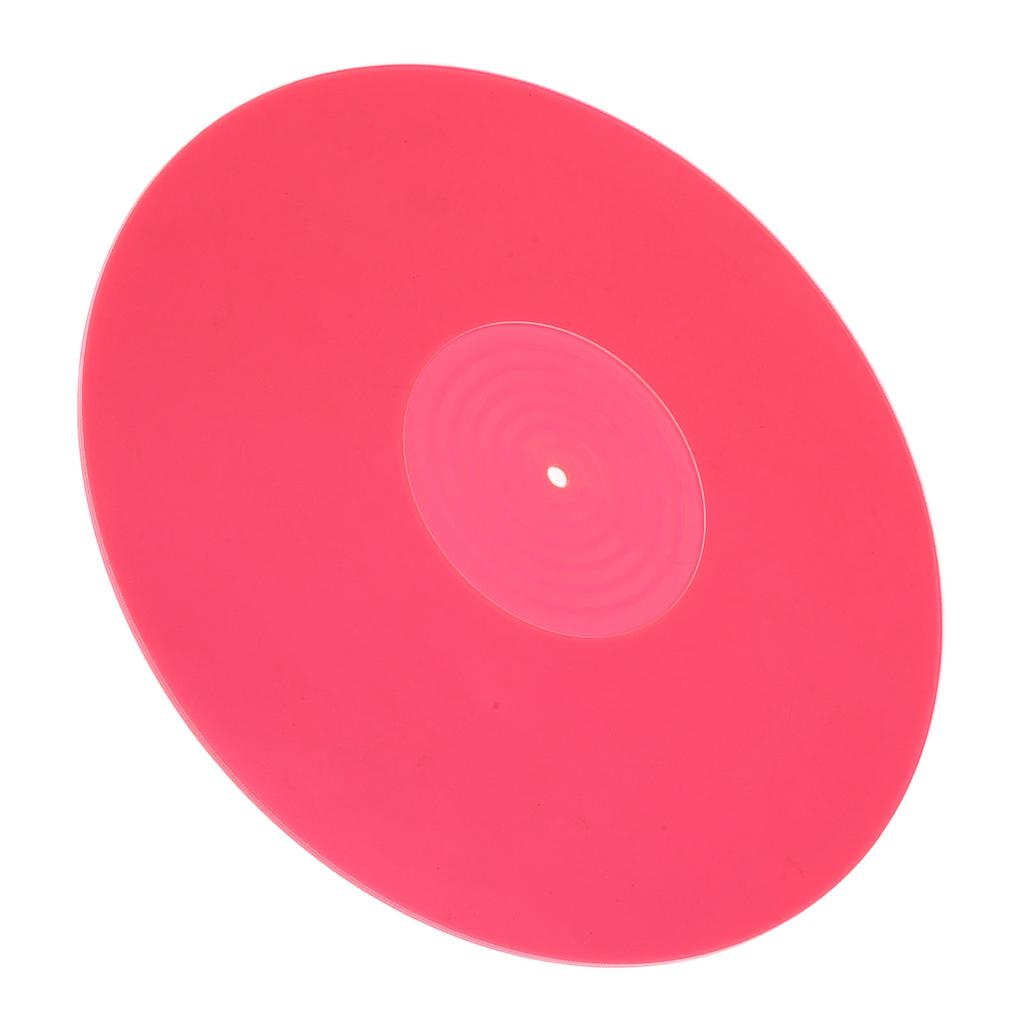 Record Turntable Pad Anti Static Acrylic Improve Sound Quality Professional Turntable Slipmat for 12 Inch Record