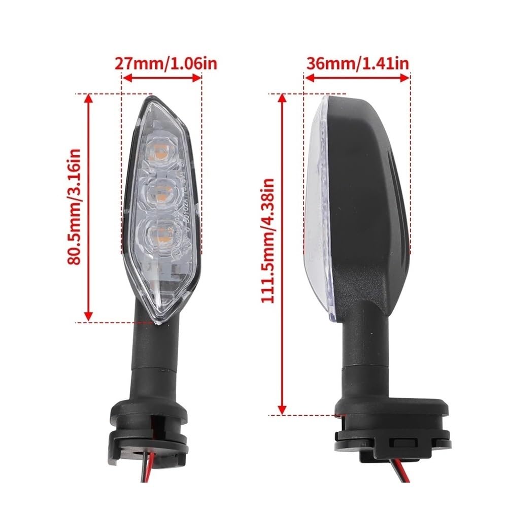 Motorcycle Turn Signal Motorcycle Flashing Directional Flasher Yamaha YZF R15 R25 R125 MT25 MT03
