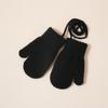 Children's Warm Full-Finger Winter Gloves with - Strap for Boys and Girls