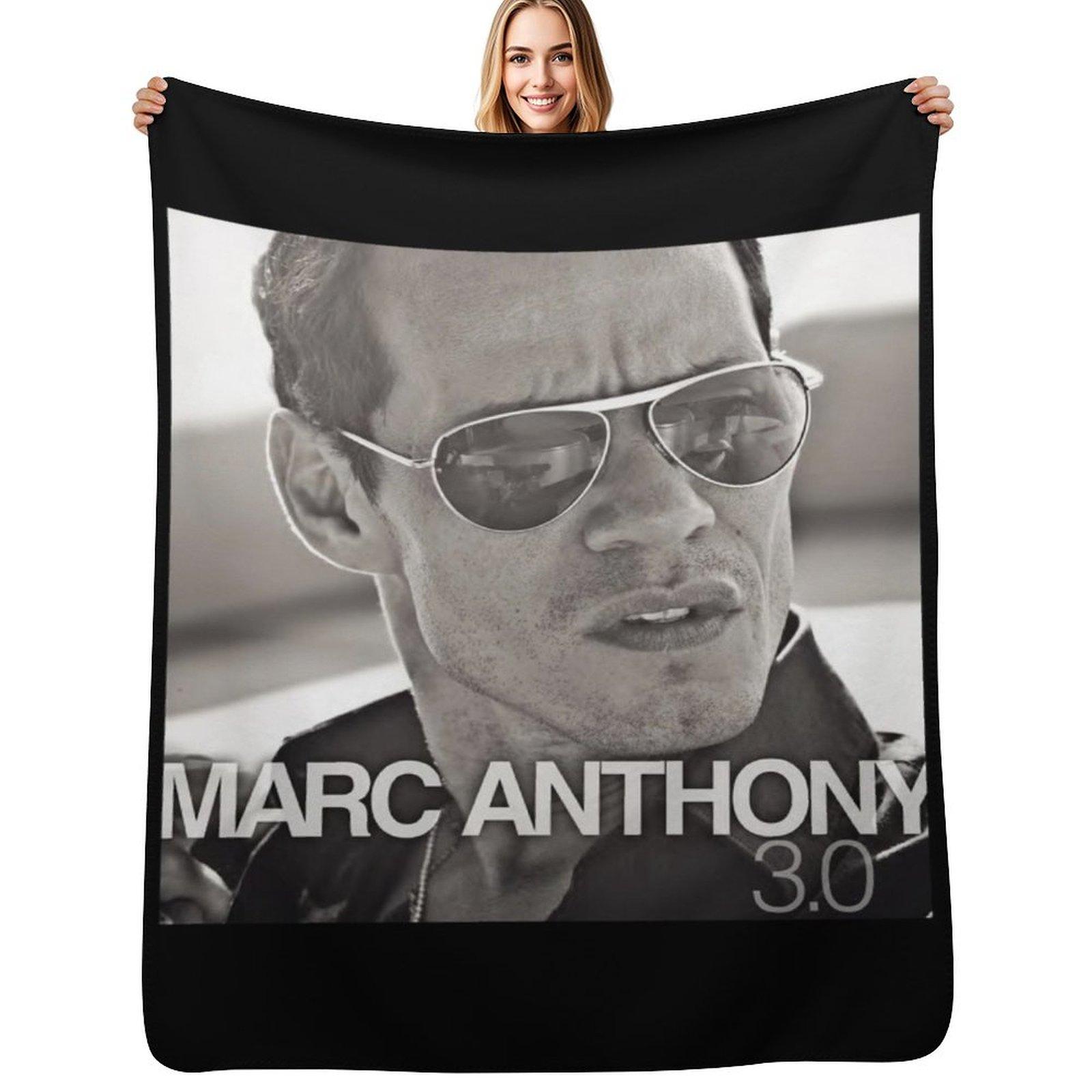 Marc Anthony 3.0 Throw Blanket Multi Purpose Soft Warm Blanket for Home Travel Size: 75*100cm, Weight: 230 GSM
