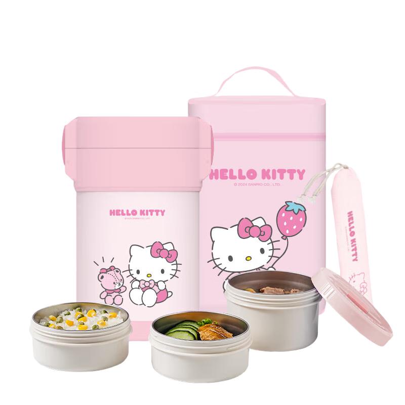 

Tafuco Hello Kitty 316 Нержавіюча сталь Термо-ланч-бокс