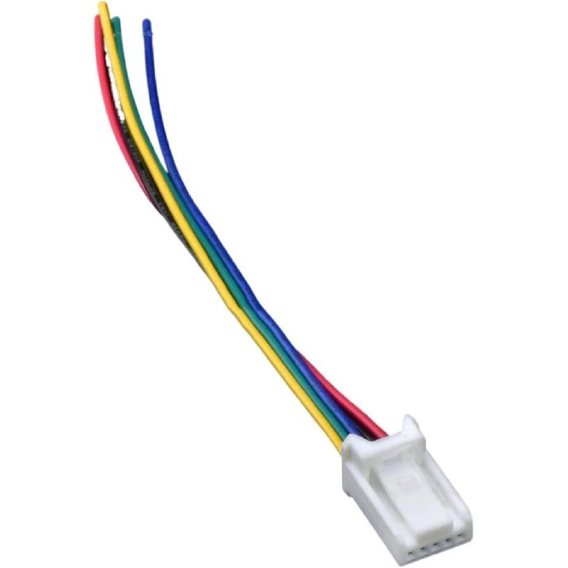 

5 Pin Auto Headlight Rearview Mirror Connector Wire Harness Plug 6098-3810 90980-12366 90980-12365 6098-3802(Female 15cm wires) 1 Pcs