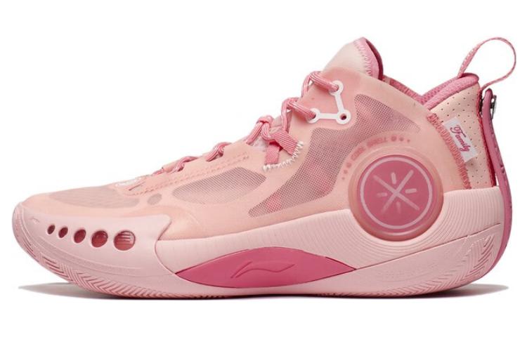 Li Ning Wade Shadow 3 Текстиль, Синтетическая кожа Амортизация Скользкая Устойчивая к истиранию Средняя высота Баскетбольные кроссовки ABPS041-6 39