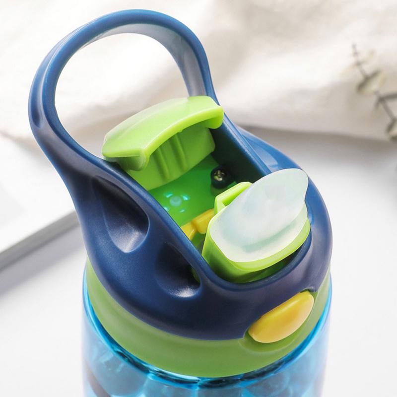 480ml Cartoon Cute Dinosaur Baby Feeding Cup Thicken Kids Learn  Drinking Water Straw Bottle Duckbill Cup Training Bottle