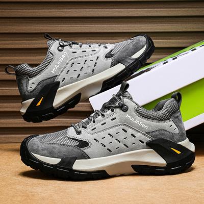 Fashion Original Brand Men Walking Outdoor Shoe Designer Breath Mountain Climbing Footwear Comfortable Anti-Slip Trekking Sneakers 38-46