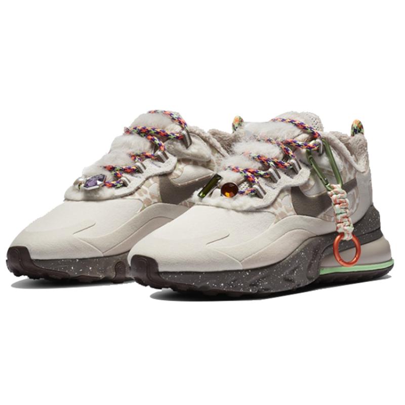 Nike Air Max 270 React 'Light Wood Brown' Women's Sneakers Casual Shoes DC3277-181