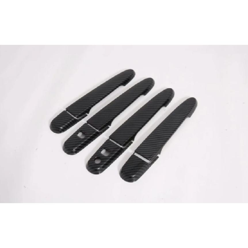 4 Car handle cover carbon fiber For Rush 2018-2024