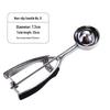 Stainless Steel Ice Cream Scoop with Anti-slip Handle