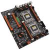 Desktop Motherboard Dual Socket Built In Rear 2 X USB3.0Gigabit LAN Card X79 with SATA Cable