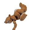 3D Printed Otter Toy Fully Articulated Flexible Fidget Toy Poseable Otter Ornament Stress Relief Home Office Decor