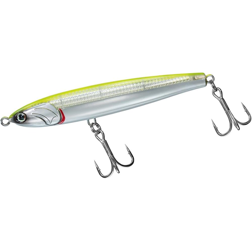 Daiwa Jigminnow Drift Flicker 110S-LI LI Chartreuse Back Glow Belly Fishing Lure