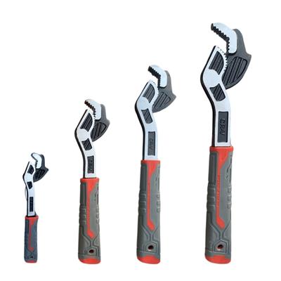 Adjustable Wrench Self Adjusting Quick Wrench Multi Size Adjustable Wrench for Pipe Car Bicycles Plumbing Repairs