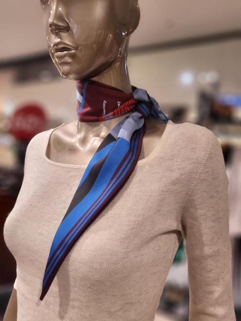 Two-line Color Block Multi-scarf JBW5NSAM1680