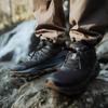 Hiking Trekking Shoes ELIXIR TOUR WP Tour Cm [Salomon] (Elixir Waterproof) Men's Black/Asphalt/Castlerock 27.5