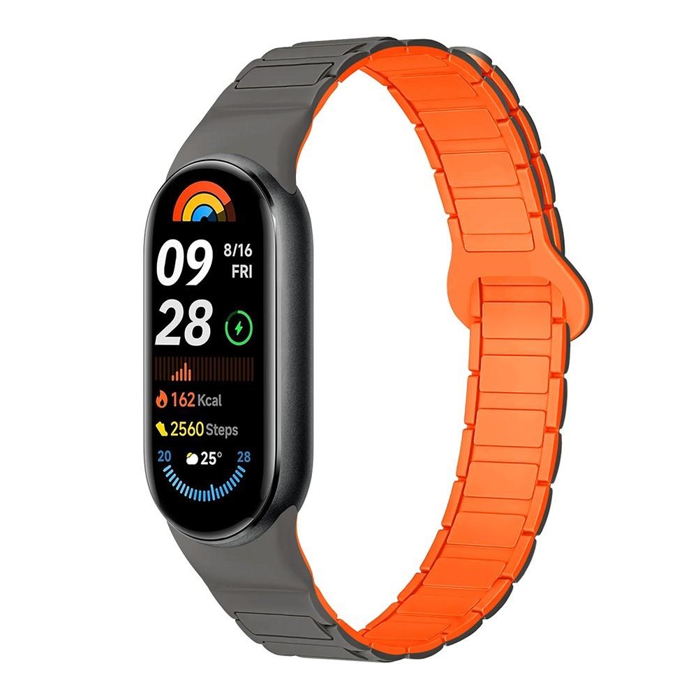 Silicone Strap For Xiaomi Mi Band 10 9 8 Wristband Accessories Magnetic Bracelet Belt Pulseira Correa Xiaomi Smart Band 8 9 10
