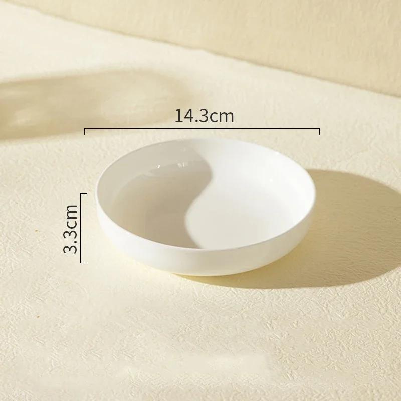 Creative Solid Color Ceramic Egg Bowls Light Luxury Restaurant Dessert Bowl Home Delicious Dishes Soup Bowl Unique Tableware