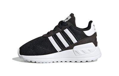 Originals Zapatillas Deportivas Casuales La Trainer Lite Transpirables de Caña Baja Negro Blanco Infantil y para Niños Pequeños FW5843